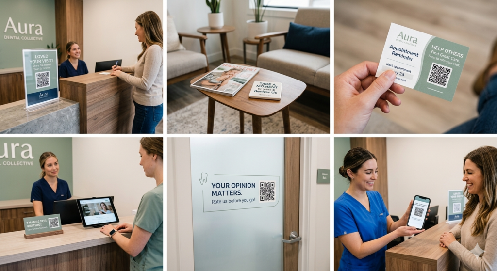 Best QR Code Placement Ideas for Dental Clinics