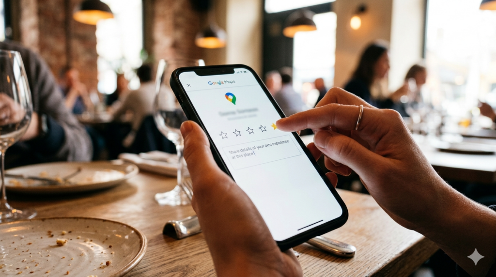Importance of Google Reviews foe restaurants