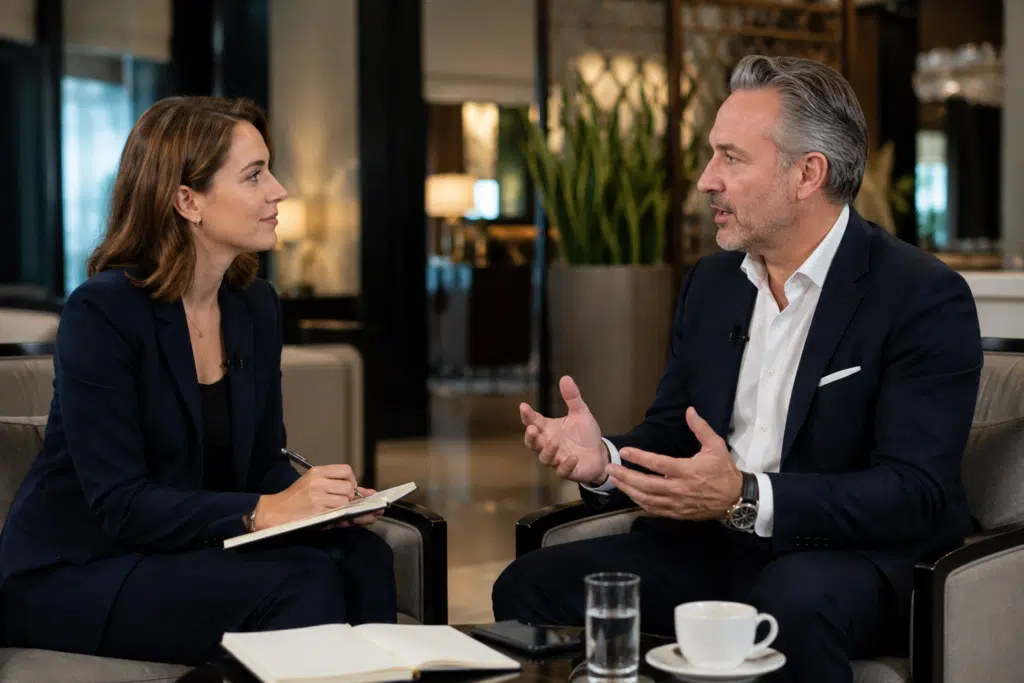 An Interview Between Reviewance Editor Emily Carter and Hotel Executive James Richardson
