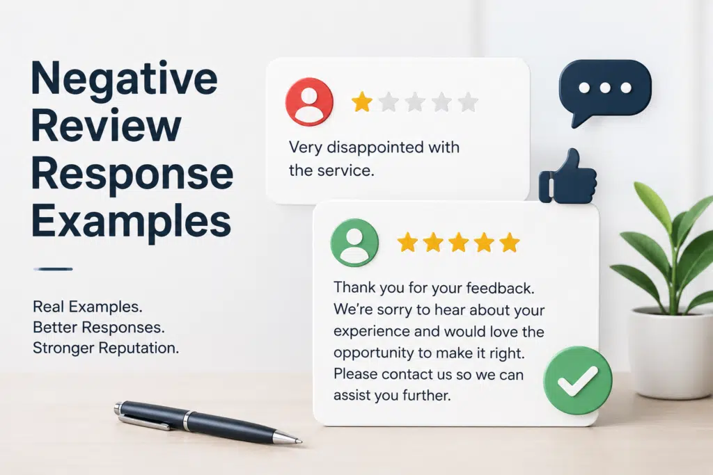 Negative Review Response Examples